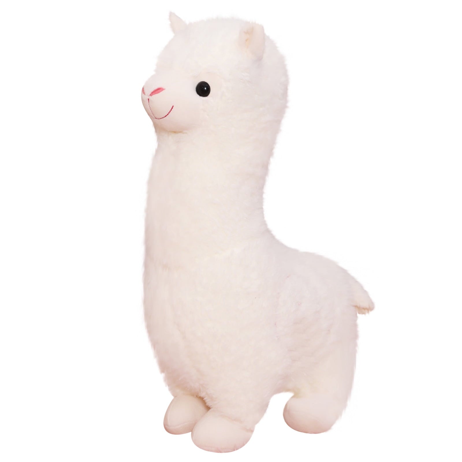 Apmemiss Clearance Alpaca Plush Toy, Llama Stuffed Animal Cute Soft Hug Washable Pillow Fluffy Kawaii Alpaca Plush Doll Gift for Girls Birthday Wedding Home Decor Valentines Day Gifts, 11 inch