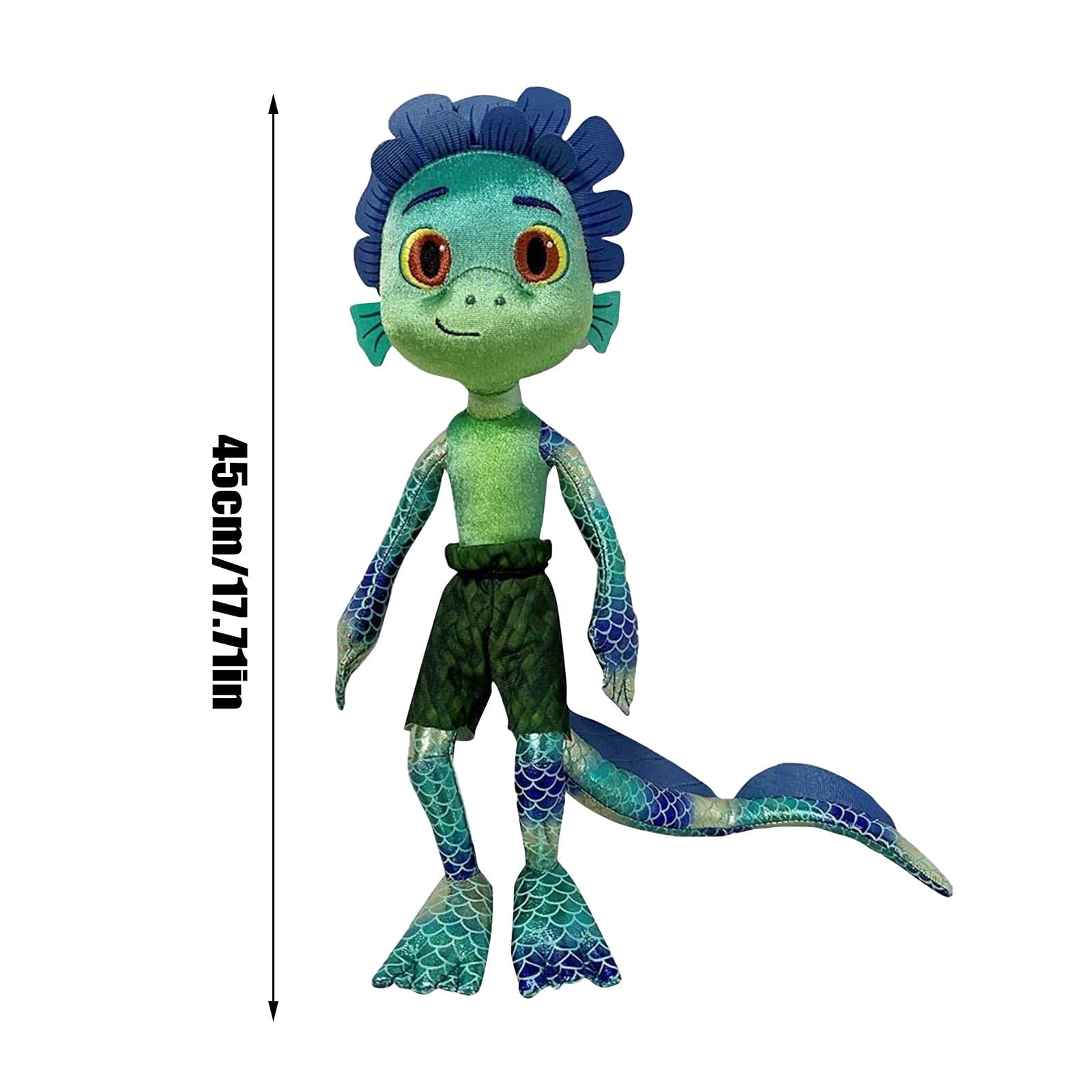 Luca Plush,16 Inches Luca Plush Doll, Soft Luca Stuffed Toy, Cartoon Luca Stuffed Animals,Fun Décor & Gift - Birthday Gifts for Boys Girls Kids Adults (Luca)