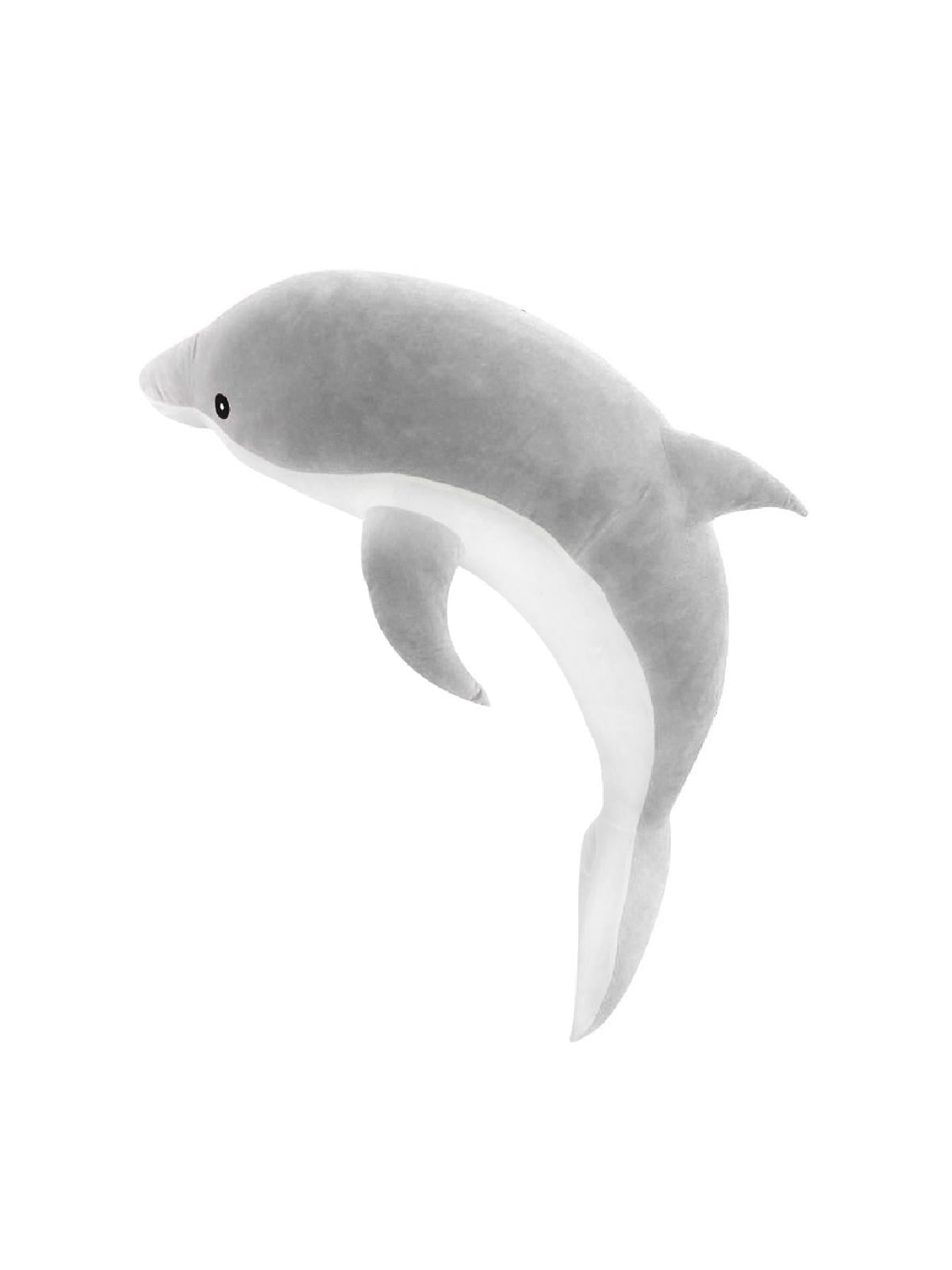 30/50cm Plush Stuffed Dolphin Throw Pillow House Decor Soft Comfort Sleeping Toy Children Room Ornament Birthday Gift